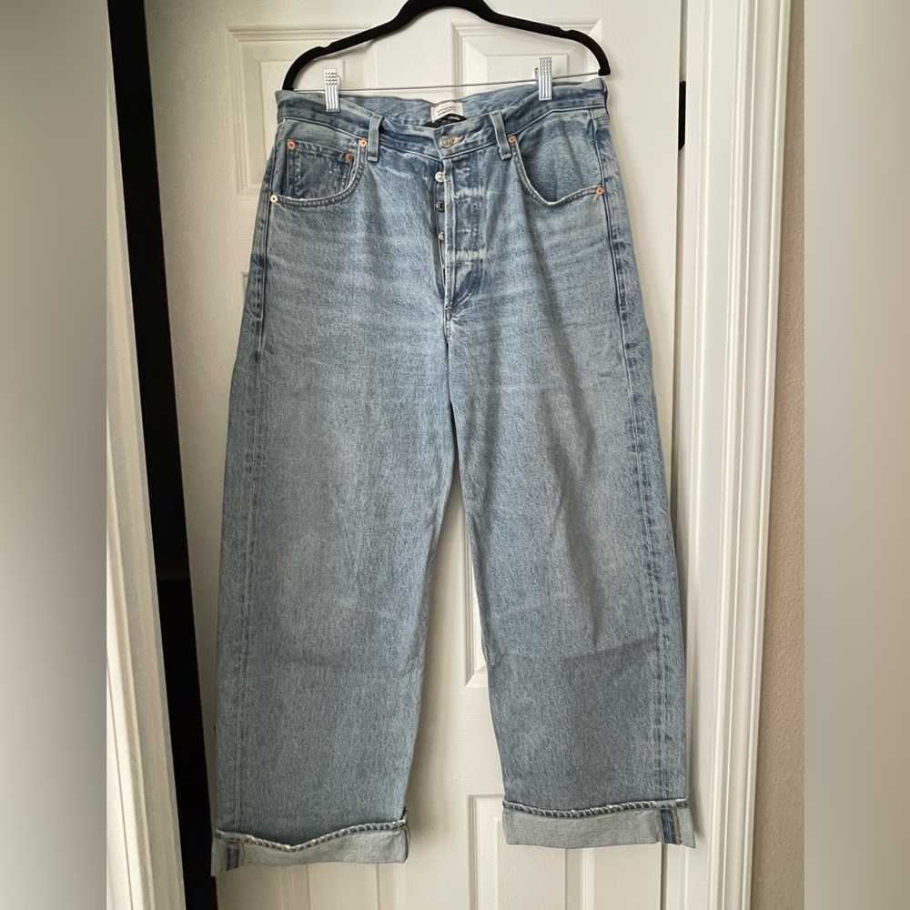 Citizens Of Humanity Ayla Baggy Wide-leg Jeans